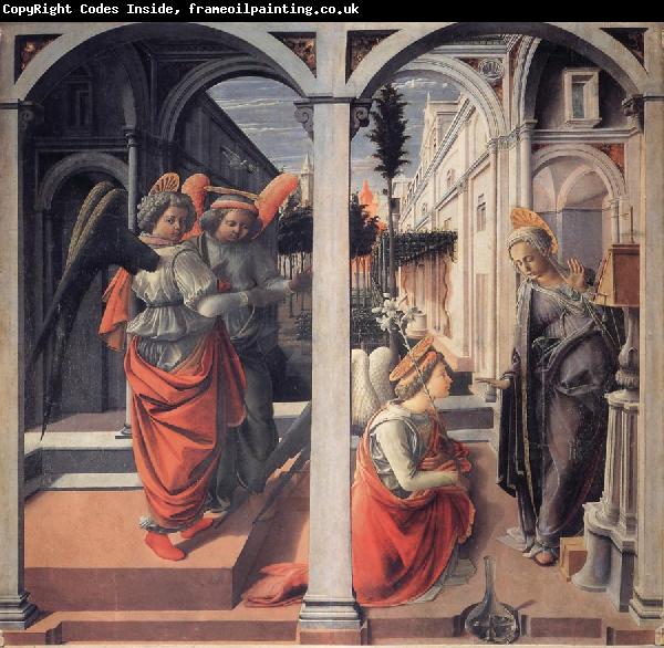 Fra Filippo Lippi The Annunciation